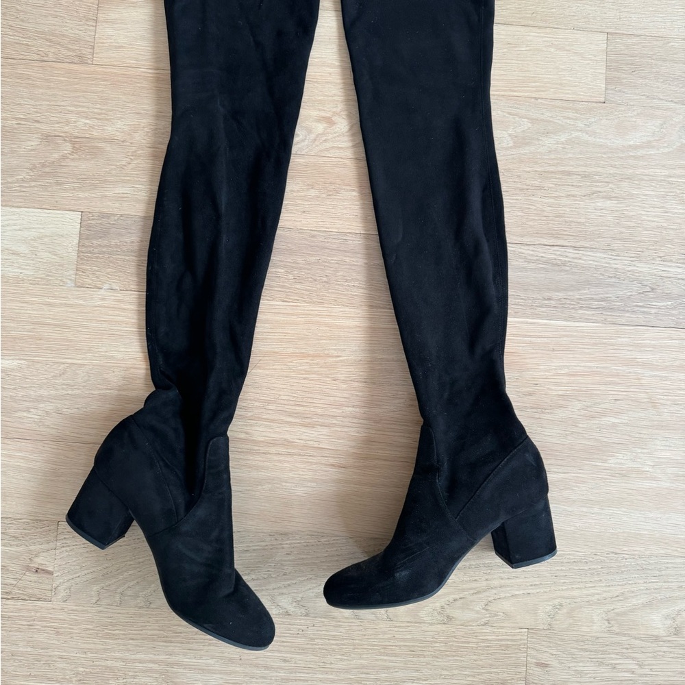 Steve Madden over the knee suede boots size 8